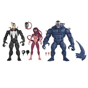marvel legends series venom multipack 6-inch scale collectible action figure toy, 6 accessories (amazon exclusive)