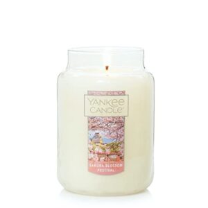 Yankee Candle Sakura Blossom Festival Large Jar Candle, White