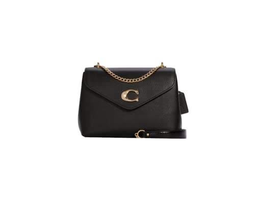 COACH Womens Tammie Shoulder Bag In Leather (IM/Black)