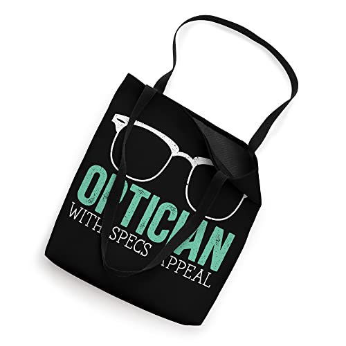 Optician With Specs Appeal Eye Doctor Ophthalmology Tote Bag