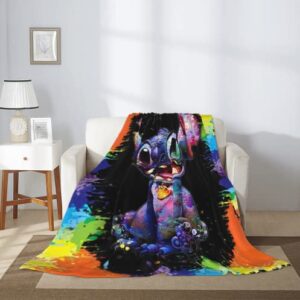 noichzc cartoon blanket ultra-soft fleece 50”x40” blanket for couch bed warm plush throw blanket suitable for all season