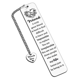 bookmark friendship gifts for women friends sentimental best friend birthday graduation valentines galentines gifts female friend gift ideas christmas stocking stuffers book markers for book lover
