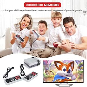 Classic Mini Retro Game Console,Game System Built-in 620 Video Games And 2 Controllers,8-Bit Av and HDMI HD Output,Classic Rerto Toys Gifts for Kids.