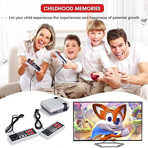 Classic Mini Retro Game Console,Game System Built-in 620 Video Games And 2 Controllers,8-Bit Av and HDMI HD Output,Classic Rerto Toys Gifts for Kids.