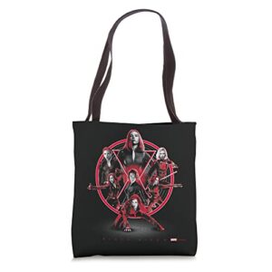 marvel black widow natasha romanoff infinity saga tote bag