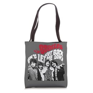 the beatles: don’t let me down tote bag