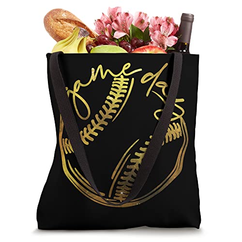 Game Day Baseball Life Softball Life Galaxy Mothers Day Mom Tote Bag