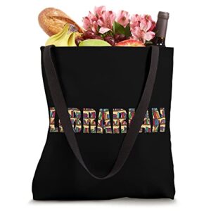 Librarian Books School Librarian Tote Bag