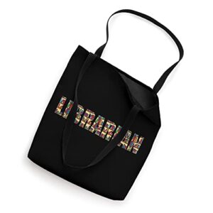 Librarian Books School Librarian Tote Bag