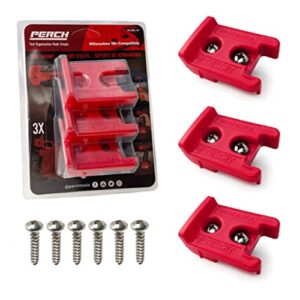 cordless power tool holder | milwauke compatible 18-20v | 3 pack