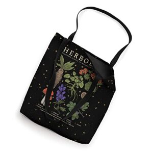 Harry Potter Herbology Mandrake Herbs Diagram Tote Bag