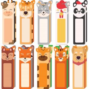 100 PCS Bookmarks for Kids, Animal Bookmarks for Kids, DIY Bookmarks for Kids, Bookmarks for Kids Bulk, Book Marks for Kid, Cute Bookmarks, Bulk Bookmarks with Tassel, 450 GSM Paper Bookmarks