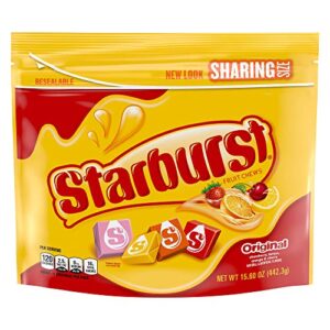 starburst original fruit chews candy, 15.6-ounce pouch