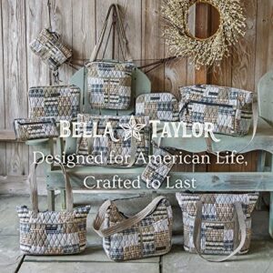 Bella Taylor Ashmont Hipster Quilted Cotton Country Patchwork Crossbody Purse with Pockets