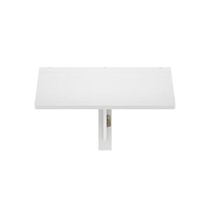 Furinno Hermite Wall Mounting Folding Table, White