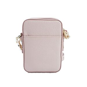 Marc Jacobs H131L01RE21-696 Peach Whip Pink With Gold Hardware Women's North South Leather Crossbody Bag