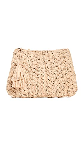 Mar Y Sol Women's Ivy Clutch, Natural, Tan, One Size