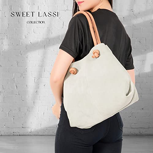 Sweet Lassi Shoulder Bag. Sheepskin, Stylish Women’s Bag. for Travel, Card Holder, Wallet, Cellphone