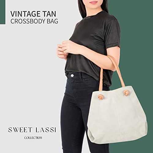 Sweet Lassi Shoulder Bag. Sheepskin, Stylish Women’s Bag. for Travel, Card Holder, Wallet, Cellphone