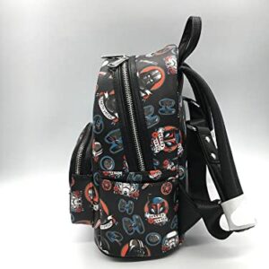 Loungefly Disney Star Wars Darkside Tattoo All Over Print Mini Bag