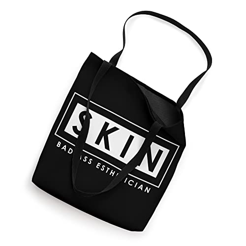 Skin Bad Ass Esthetician Skincare Lover Esthetician Tote Bag