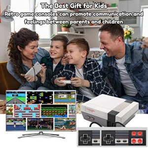 Retro Classic Game Console,Classic Video Games System Built-in 620 Games and 2 Classic Edition Controllers,Av Output Plug and Play,Retro Toys