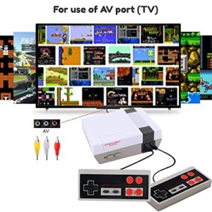 Retro Classic Game Console,Classic Video Games System Built-in 620 Games and 2 Classic Edition Controllers,Av Output Plug and Play,Retro Toys