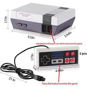 Retro Classic Game Console,Classic Video Games System Built-in 620 Games and 2 Classic Edition Controllers,Av Output Plug and Play,Retro Toys