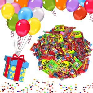 BULK CANDY MIX, 10 LB of Assorted Individually Wrapped, Big Box of Candy Variety, Includes Sour Patch Kids, Rainbow, Strawberry, Watermelon, Cherry Twizzers, Assorted Jolly Ranchers