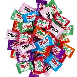 Zotz Fizzy Candy Bag, Assorted Flavors, 100 Count Bag