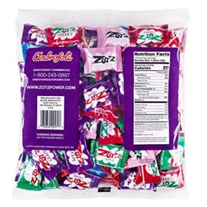 Zotz Fizzy Candy Bag, Assorted Flavors, 100 Count Bag