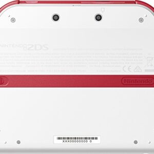 Nintendo 2DS - Scarlet Red / White (Renewed)