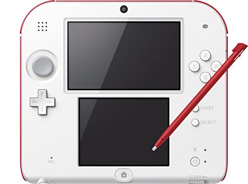 Nintendo 2DS - Scarlet Red / White (Renewed)