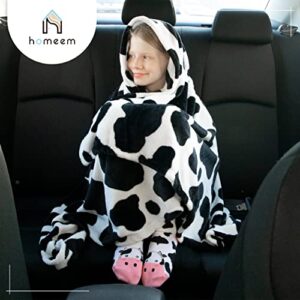 Cow Print Blanket, Ultra Soft Cow Blanket Throw, Cowhide Blanket. Cow Print Baby Blanket Cow Print Stuff Cow Blanket. Bonus Socks Pair Included
