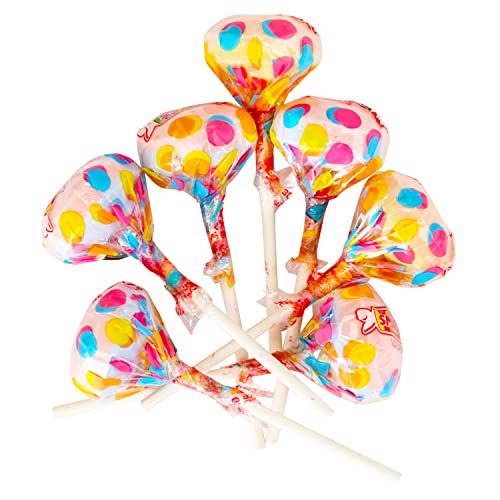 Smarties Lollipops - Fun Easter Candy for Kids - Double Lollies, Bulk Individually Wrapped 3LB Party Bag Family Size