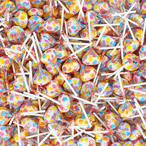 Smarties Lollipops - Fun Easter Candy for Kids - Double Lollies, Bulk Individually Wrapped 3LB Party Bag Family Size