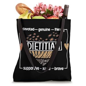 Dietitian Appreciation Dietetics Tote Bag