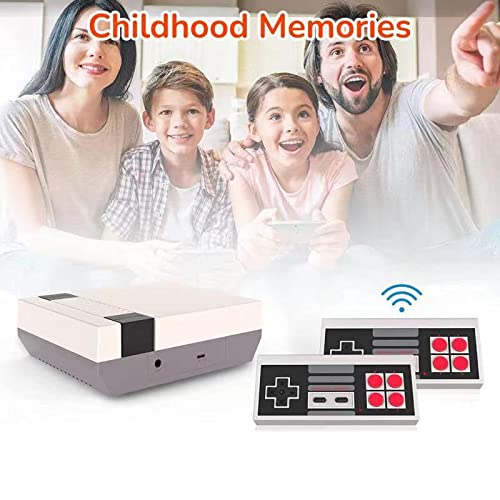 Classic Mini Retro Game Console,Classic Game System Built 620 Video Games and 2 Wireless Controllers,AV and HDMI Output,Plug and Play.