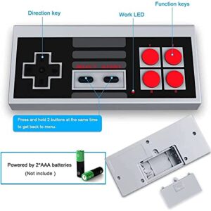 Classic Mini Retro Game Console,Classic Game System Built 620 Video Games and 2 Wireless Controllers,AV and HDMI Output,Plug and Play.