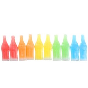 Wax Bottle Candy - 3 LB - Wax Candy Bottles With Juice - Easter Candies for Kids - Old School 90's Chewy Wax Candy Drinks - Bulk Candy