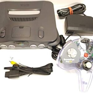 Nintendo N64 Console Bundle W/ One Controller (Renewed)