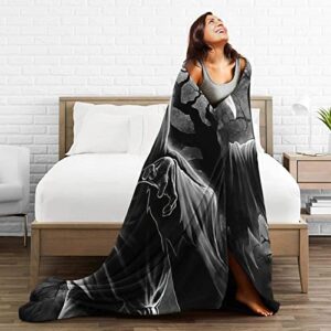 Queen Sumy Horror Movie Blanket,Throw Blanket Ultra Soft Flannel Blankets for Sofa Bed Couch All Season Cozy Blanket 60 inch x50 inch