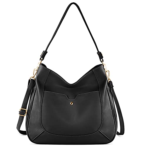 Purses and Handbags PU Leather Hobo Bags for Women Tote Bag Large Shoulder Bag with Adjustable Shoulder Strap