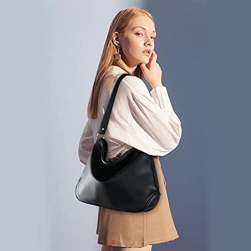 Montana West Hobo Bags for Women Tote Purses and Handbags Classic Simple Top Handle Shoulder Satchel Bags B2B-MWC-085BK