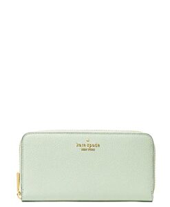 kate spade new york leila large continental wallet in light pistachio