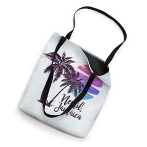 Negril Jamaica Beach Vacation Trip Souvenir Vintage Graphic Tote Bag