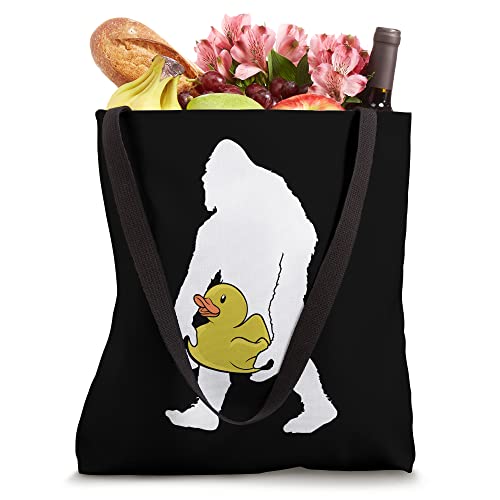 Bigfoot Rubber Duckie Bath Duckling Rubber Duck Tote Bag