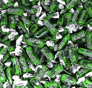 green apple frooties individually wrapped bulk chewy tootsie roll candy (5 pound)