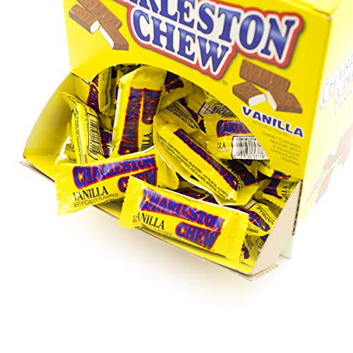 Tootsie Roll Charleston Chew Snack Bars in Easy Open Box, Multicolor, Classic Vanilla.38 Oz (96 Count)