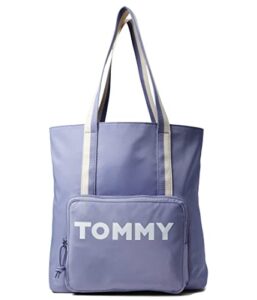 tommy hilfiger cory ii tote blue stone one size